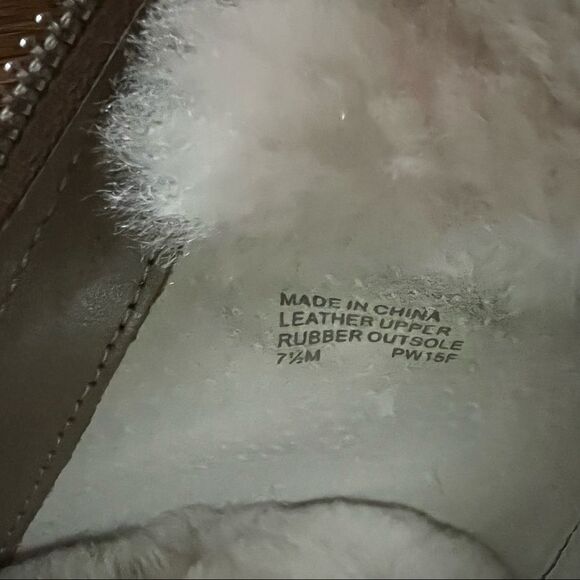 MICHAEL KORS Whitaker Wedge Dark Khaki 7.5 - Picture 8 of 9